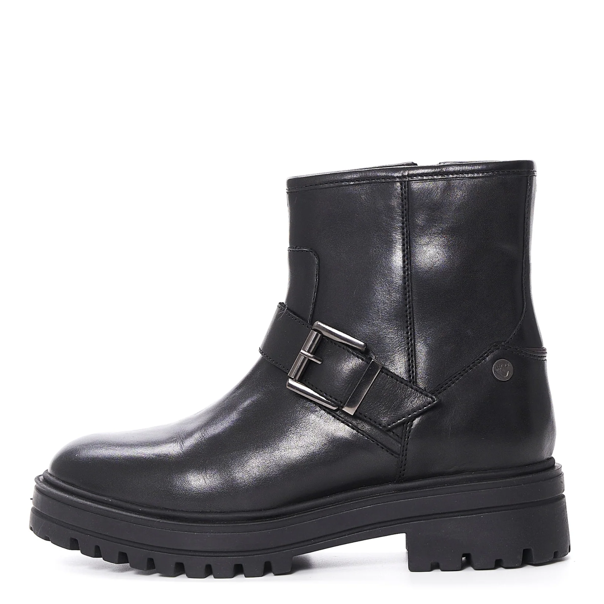 SADIE BLACK BIKER BOOT